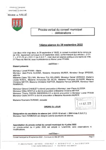 2022-PV conseil municipal 14eme seance