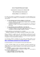 Avis d&rsquo;enquete publique modification PLUI